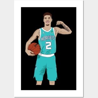 Lamelo Ball Charlotte Hornets Posters and Art